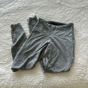 New Balance NB Dry heathered grey leggings NWOT